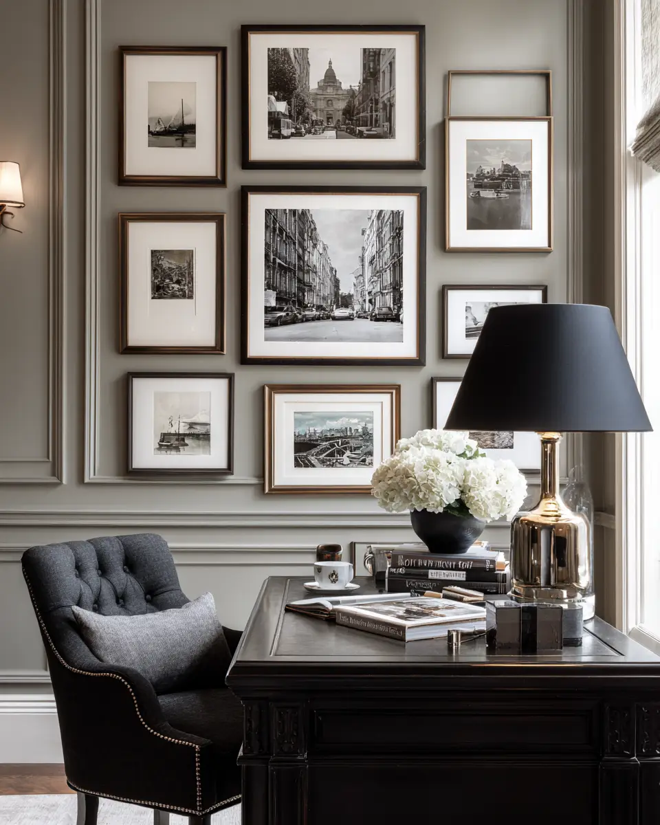 Calm Classic Home Office Decor Ideas