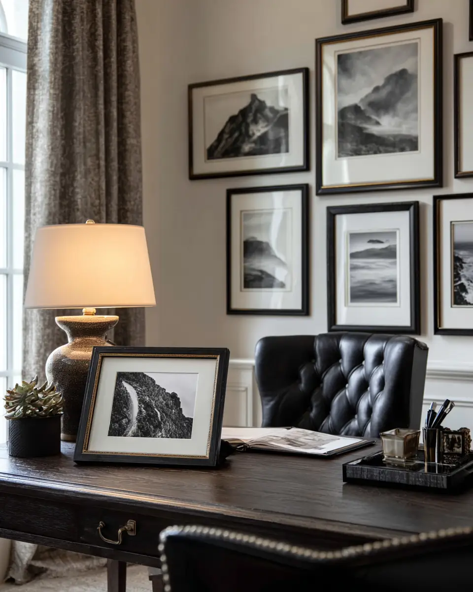 Calm Classic Home Office Decor Ideas