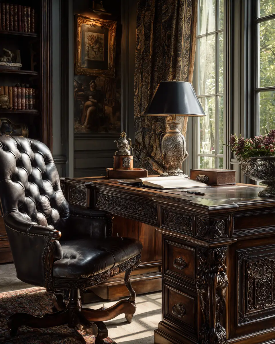 Calm Classic Home Office Decor Ideas