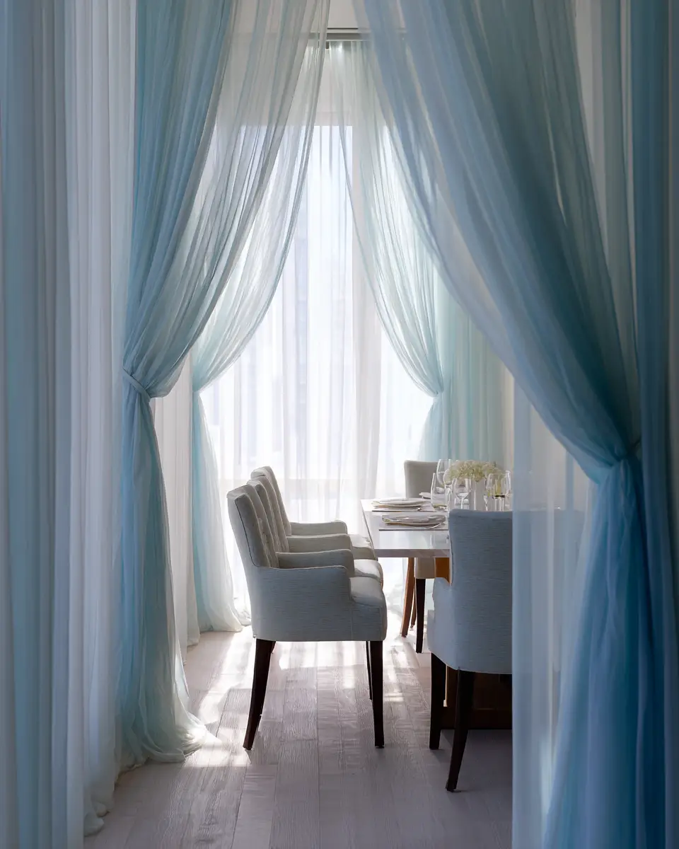 Calm Coastal Dining Room Decor Ideas