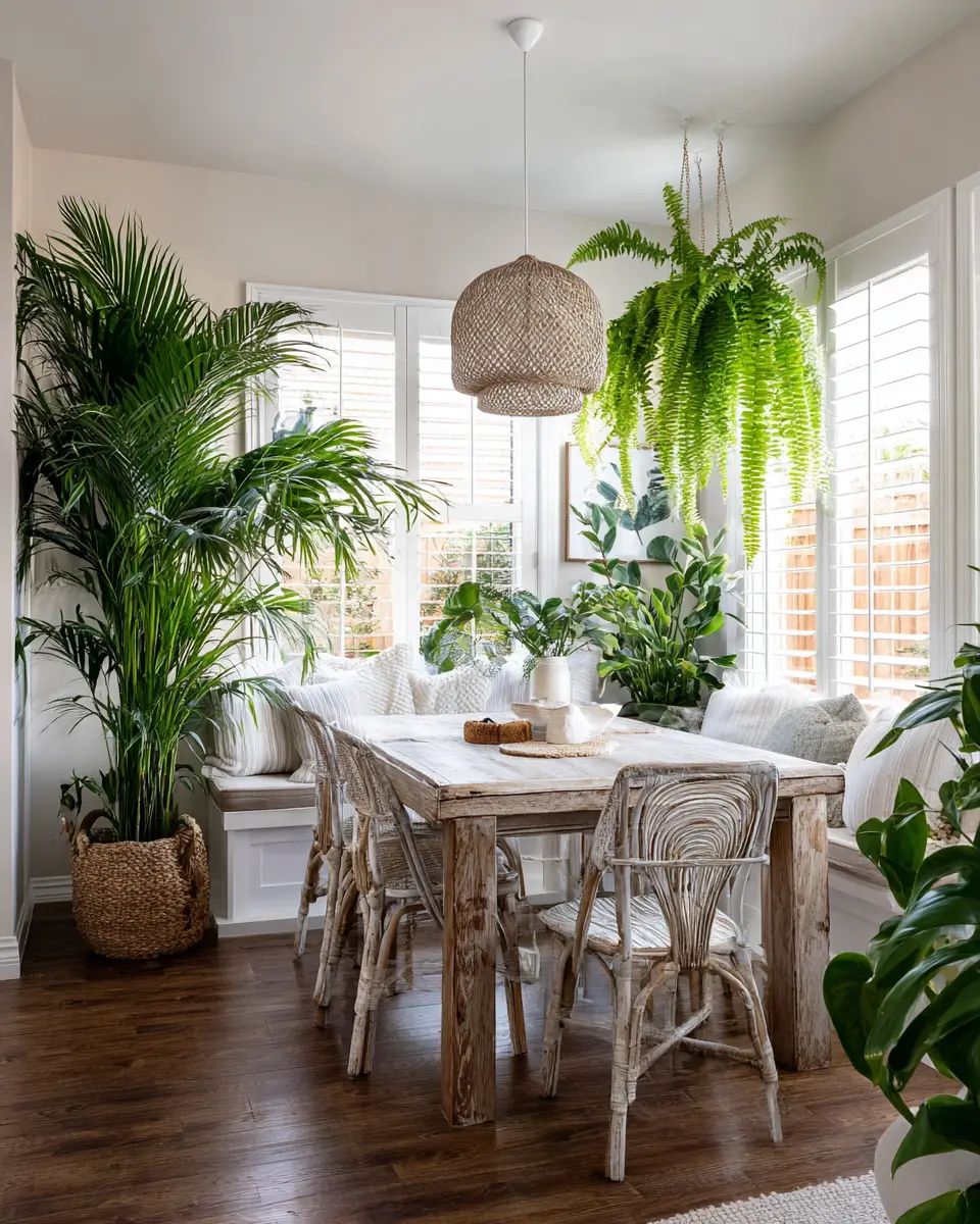 Calm Coastal Dining Room Decor Ideas