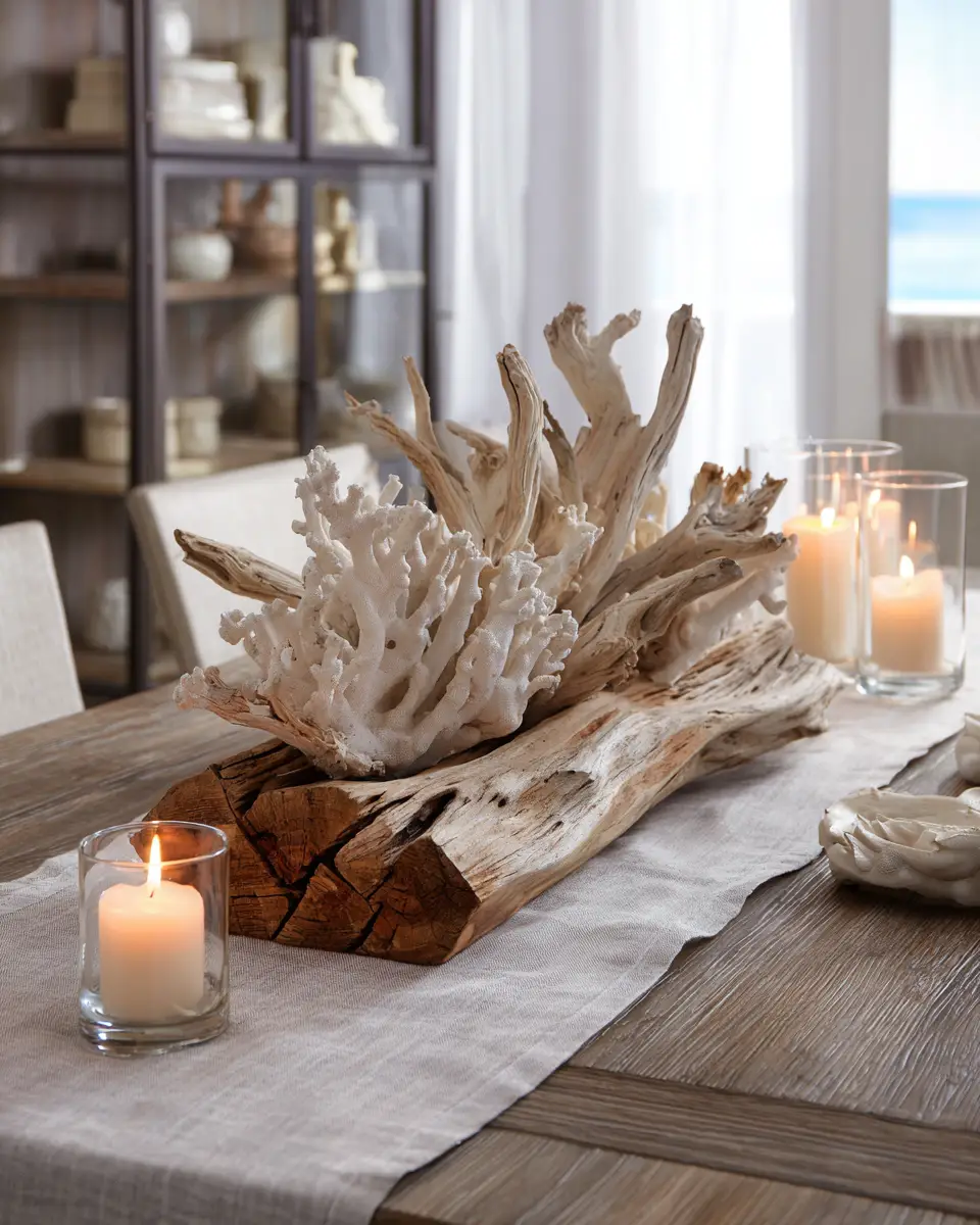 Calm Coastal Dining Room Decor Ideas