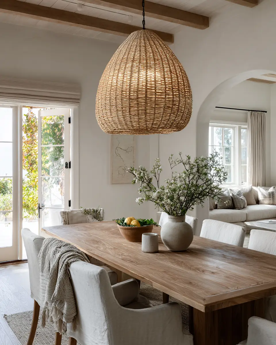 Calm Coastal Dining Room Decor Ideas