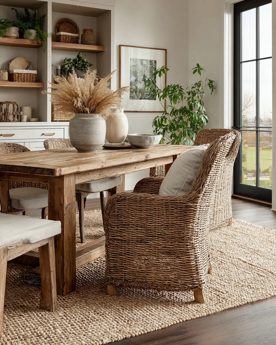 Calm Coastal Dining Room Decor Ideas