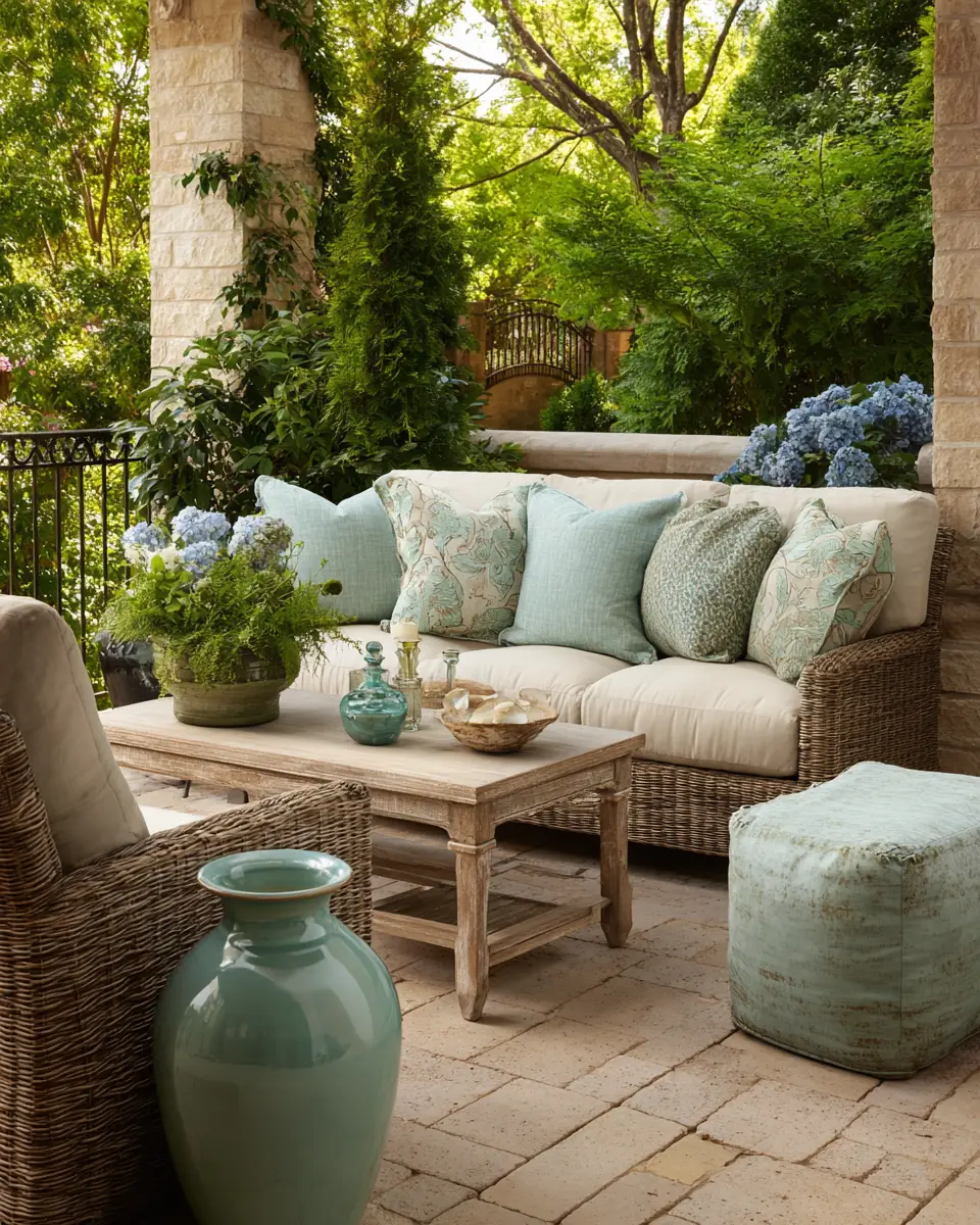 Calm Cottage Patio Decor Ideas