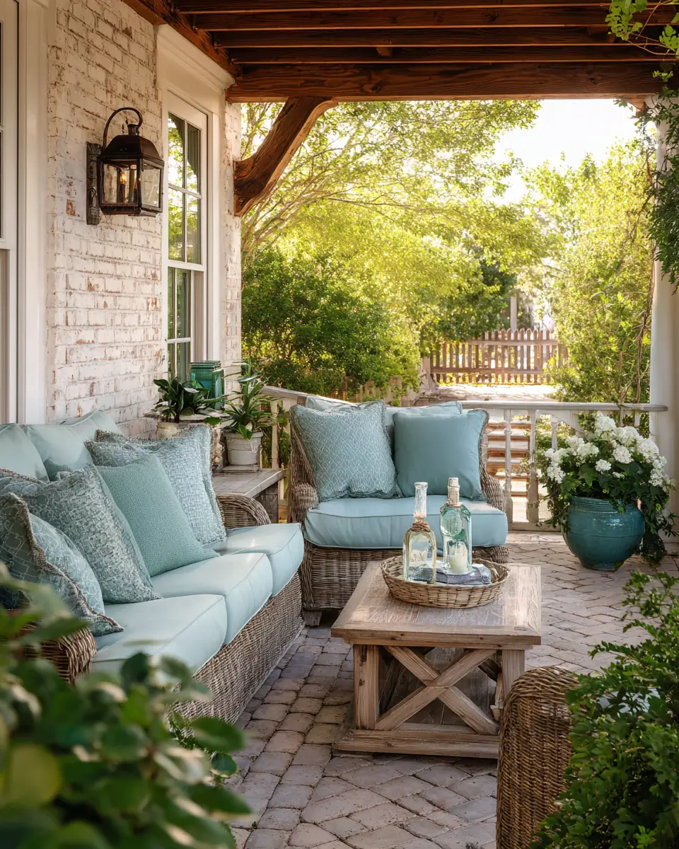 Calm Cottage Patio Decor Ideas