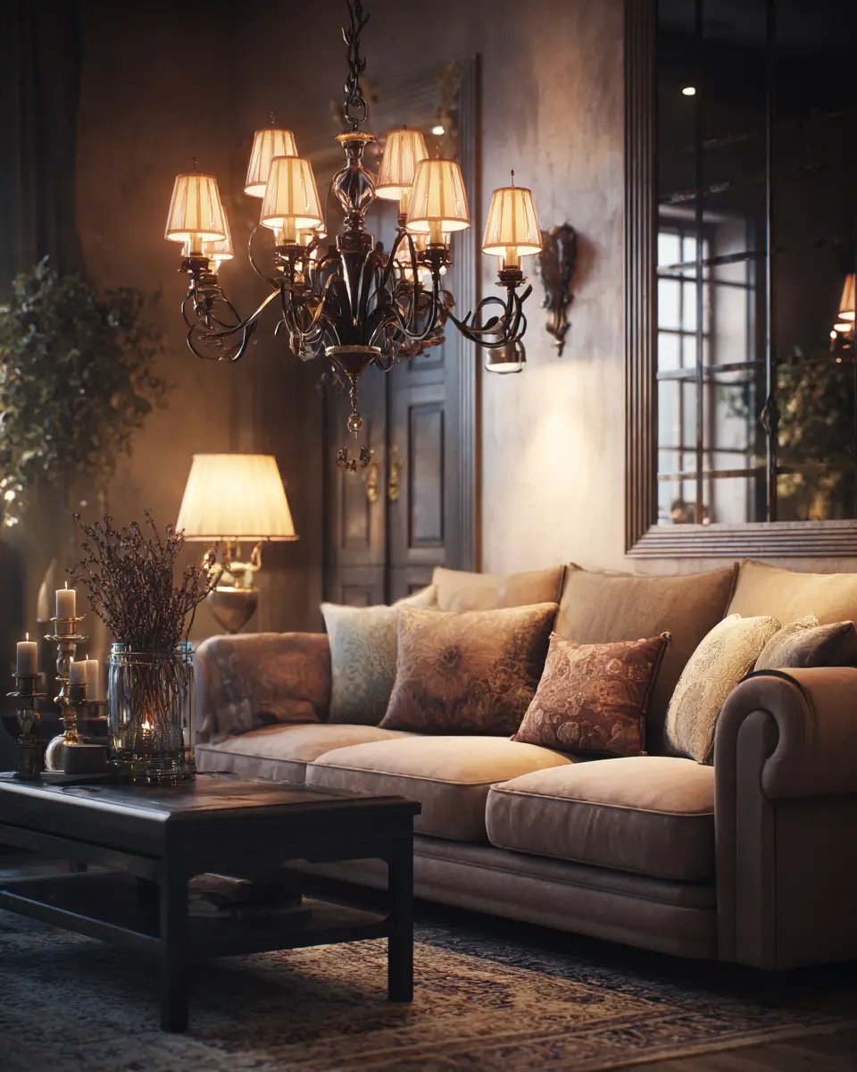 Calm Country Living Room Decor Ideas