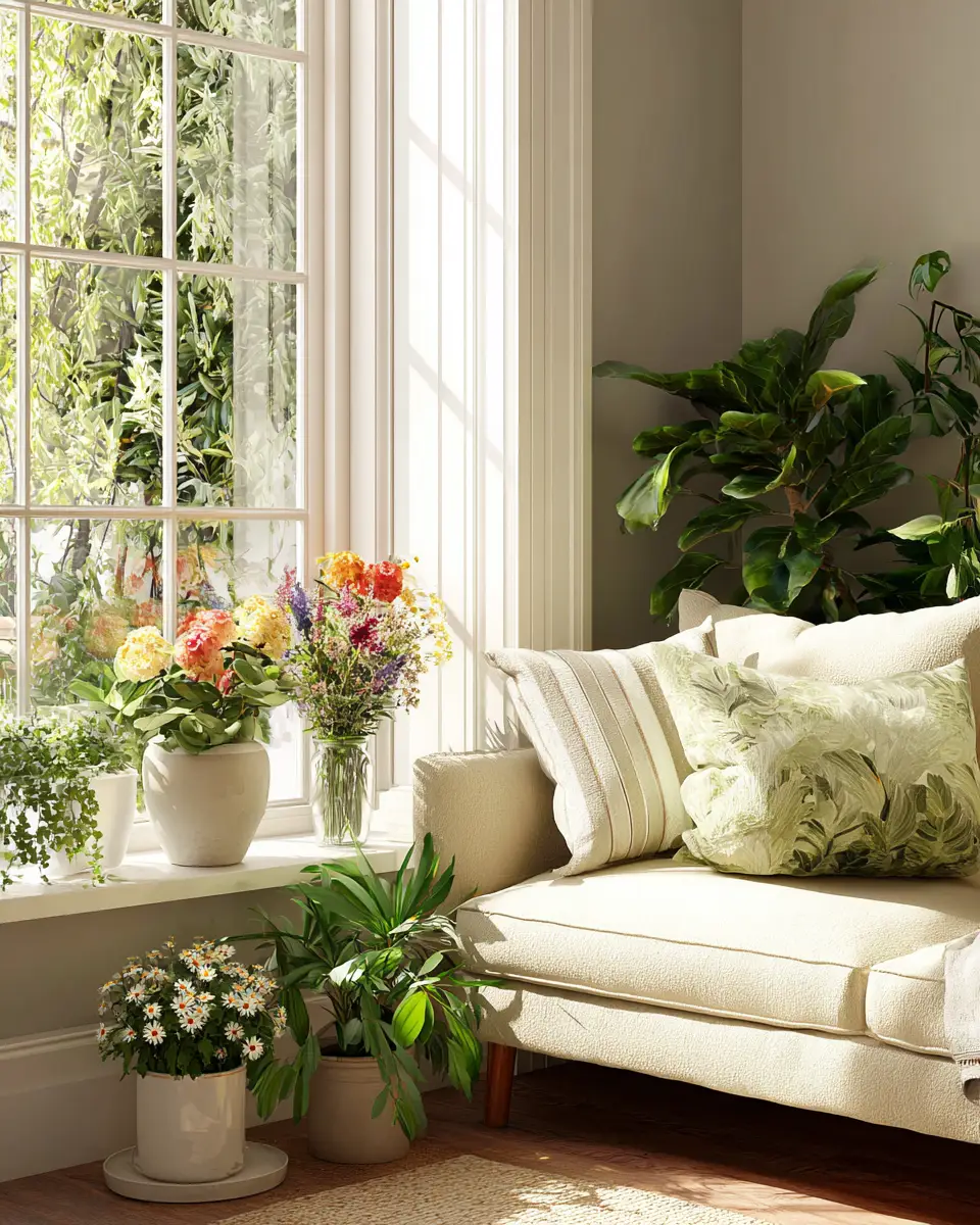 Calm Country Living Room Decor Ideas