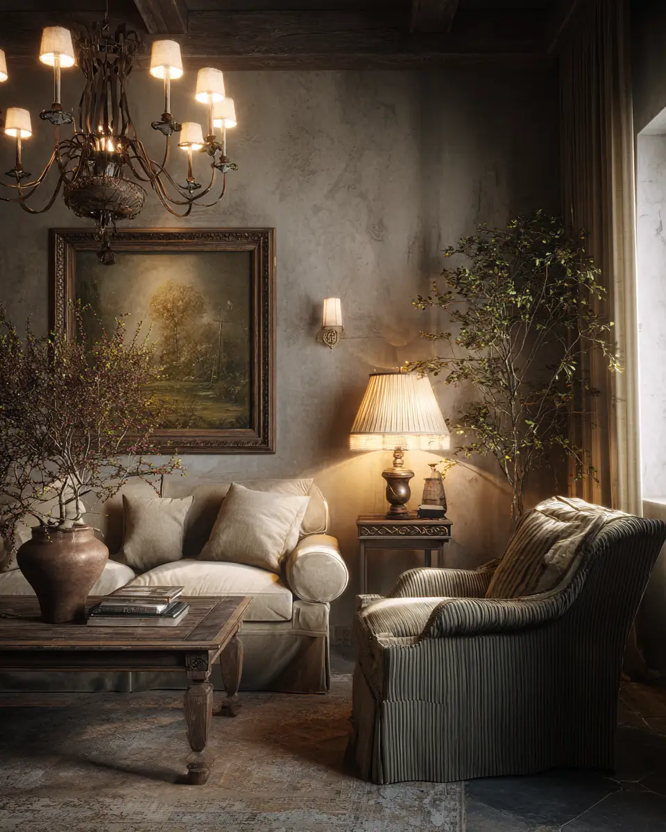 Calm Country Living Room Decor Ideas