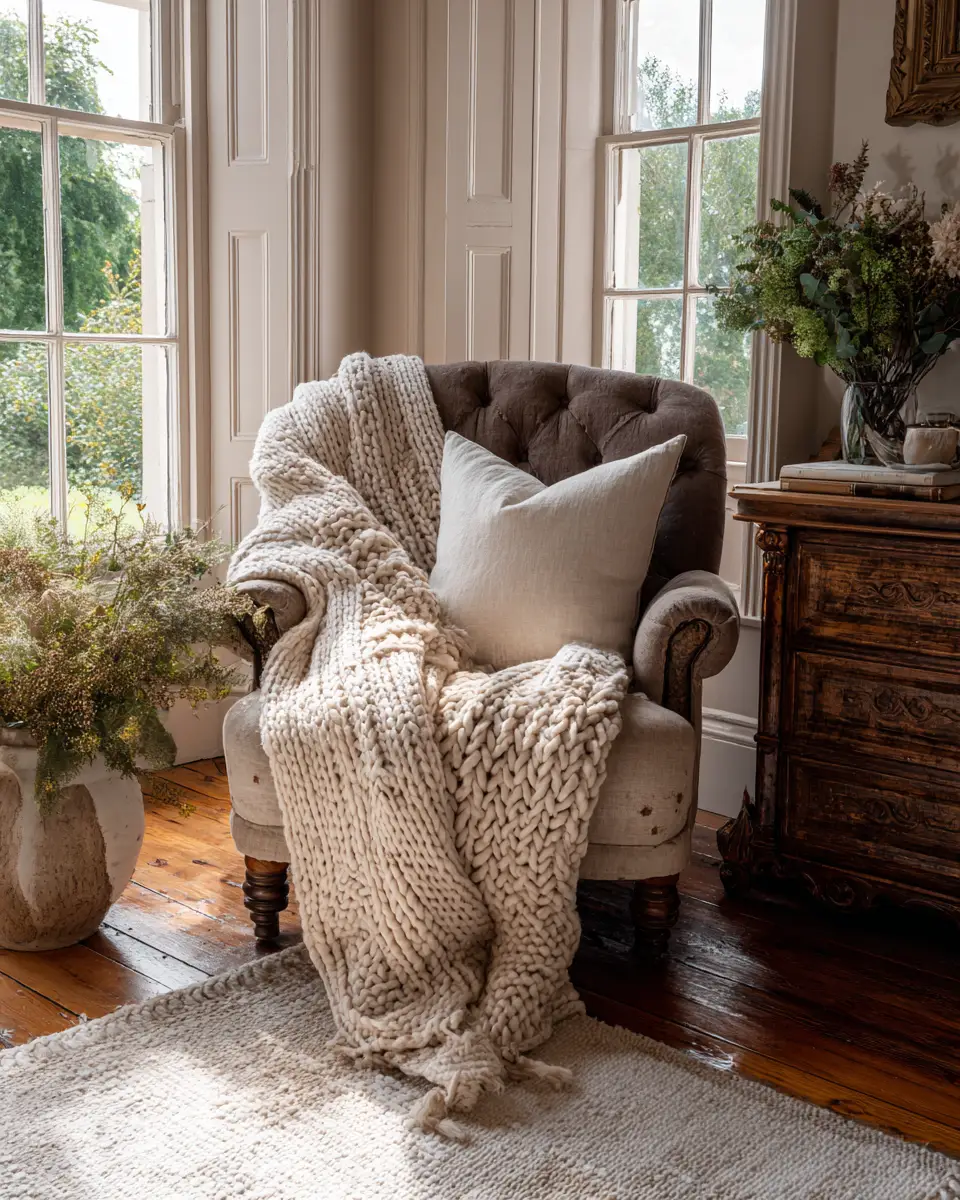 Calm Country Living Room Decor Ideas