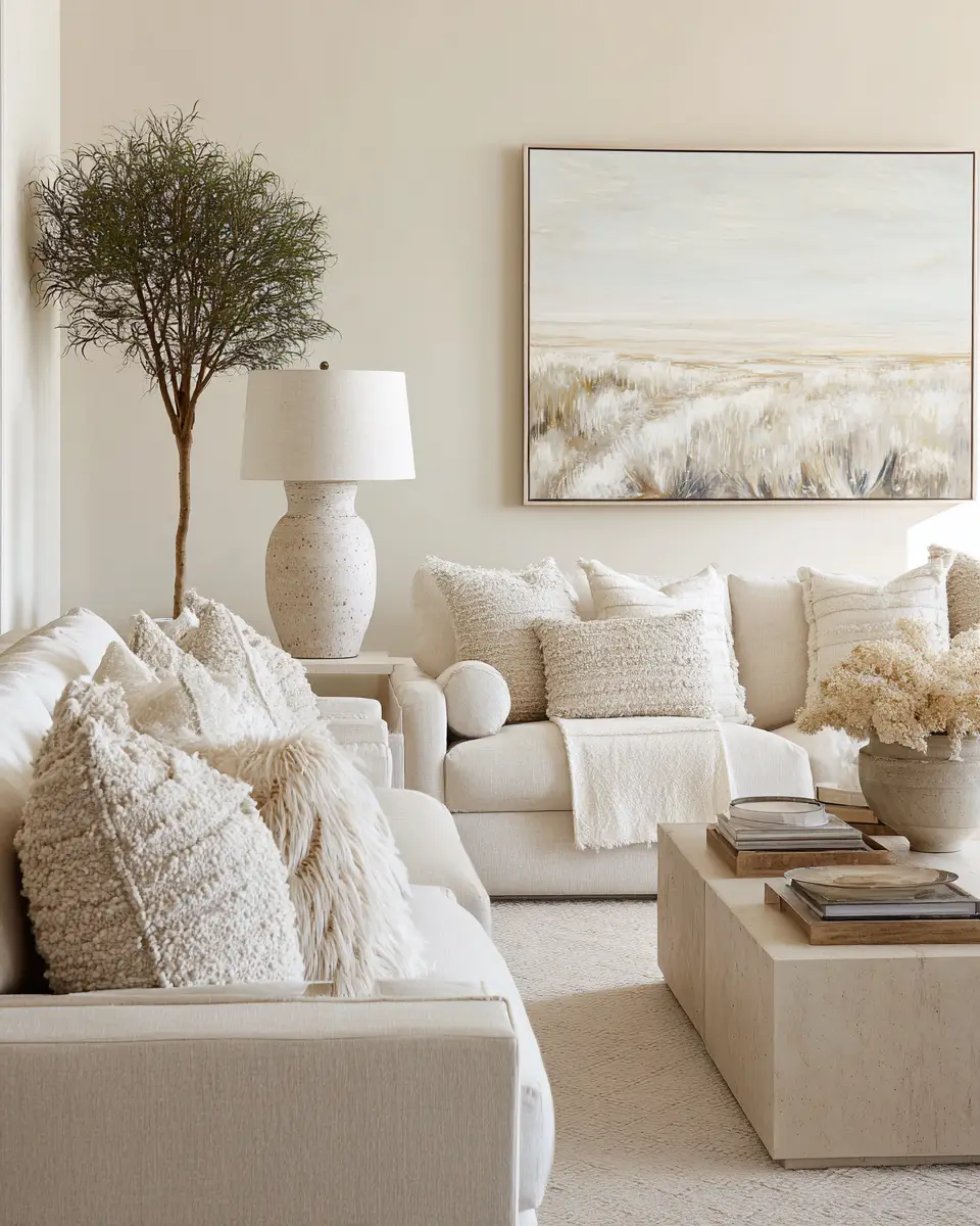 Calm Country Living Room Decor Ideas