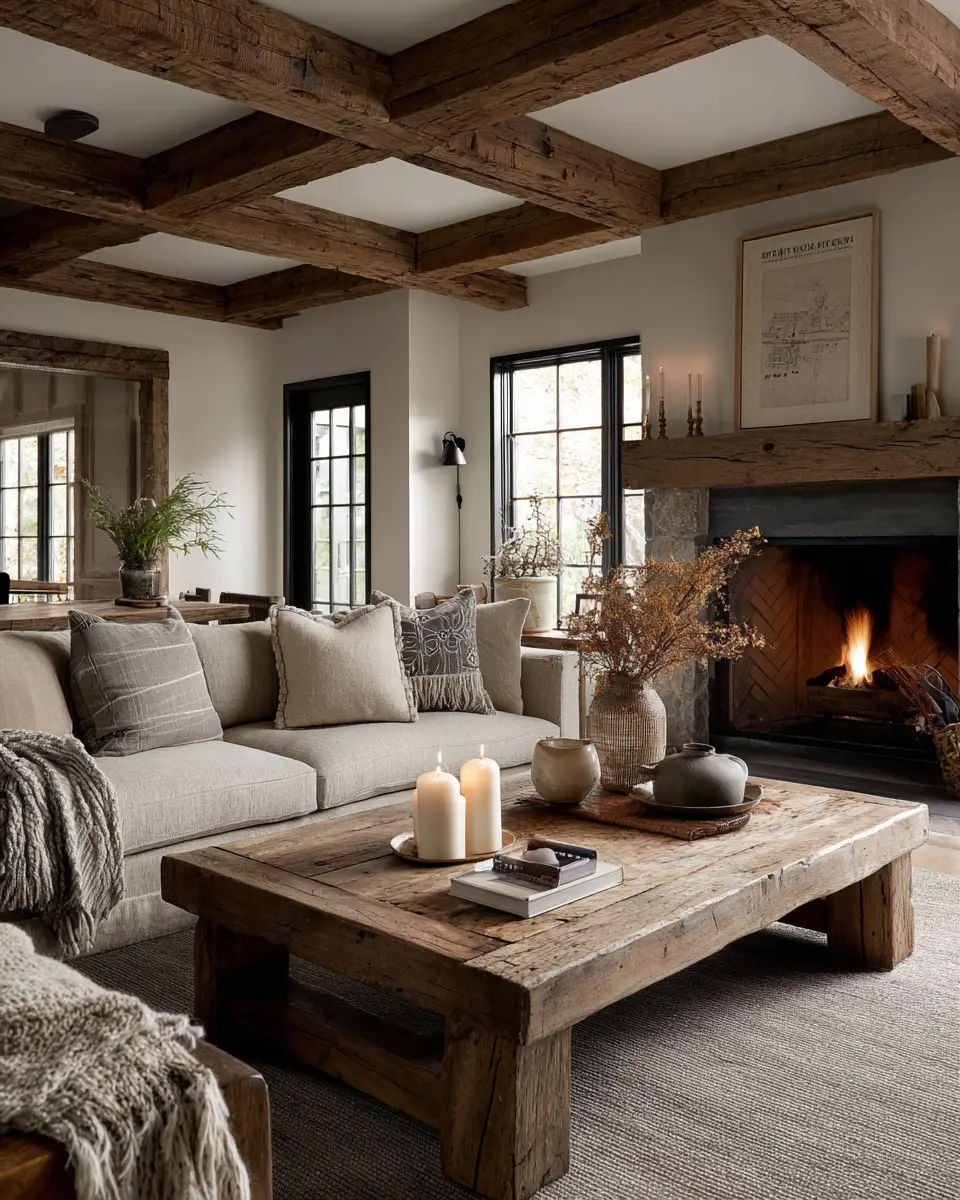 Calm Country Living Room Decor Ideas