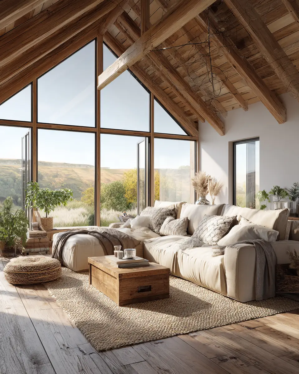 Calm Country Living Room Decor Ideas