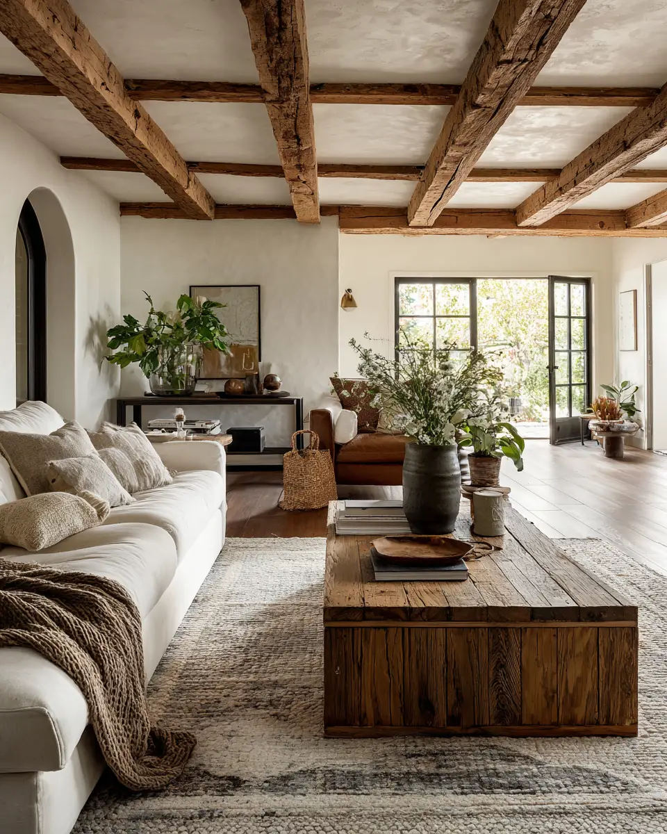 Calm Country Living Room Decor Ideas