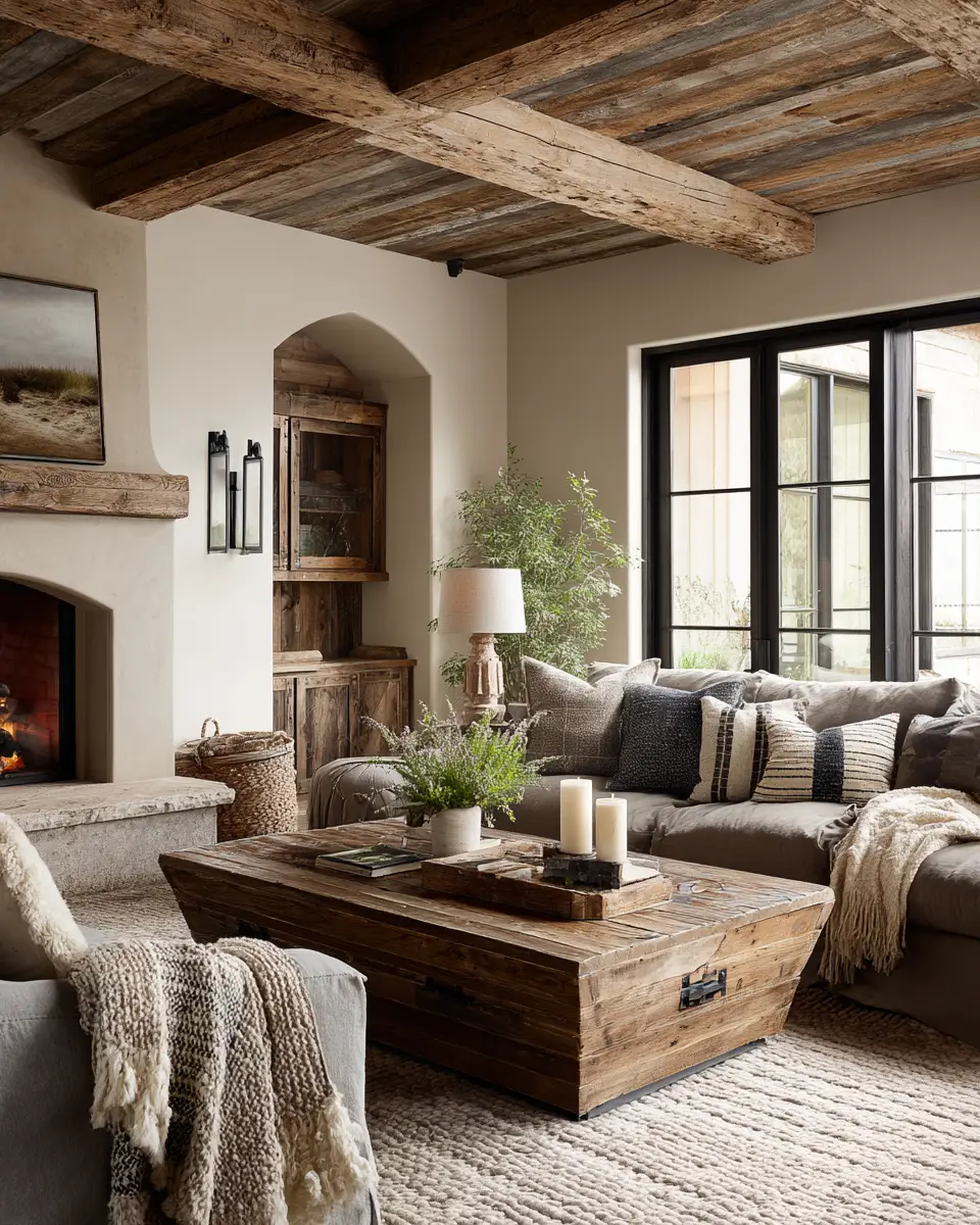 Calm Country Living Room Decor Ideas