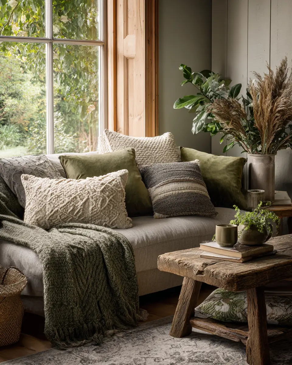 Calm Country Living Room Decor Ideas