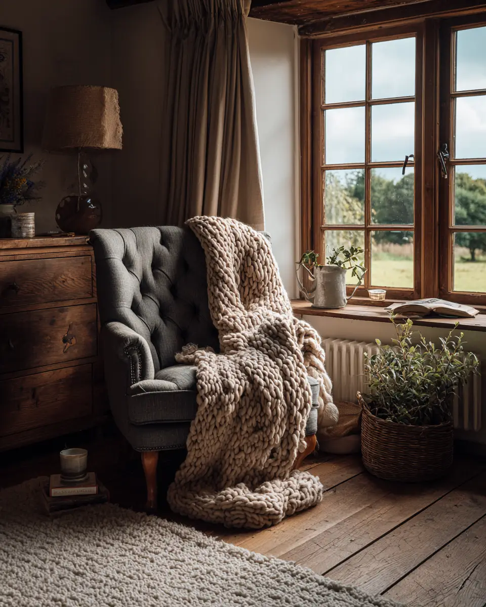 Calm Country Living Room Decor Ideas