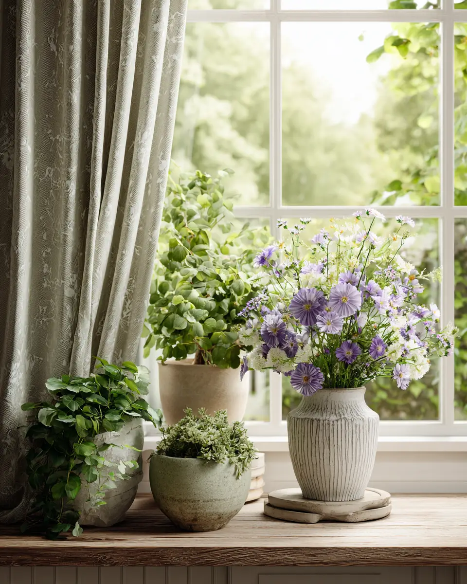 Calm Country Living Room Decor Ideas