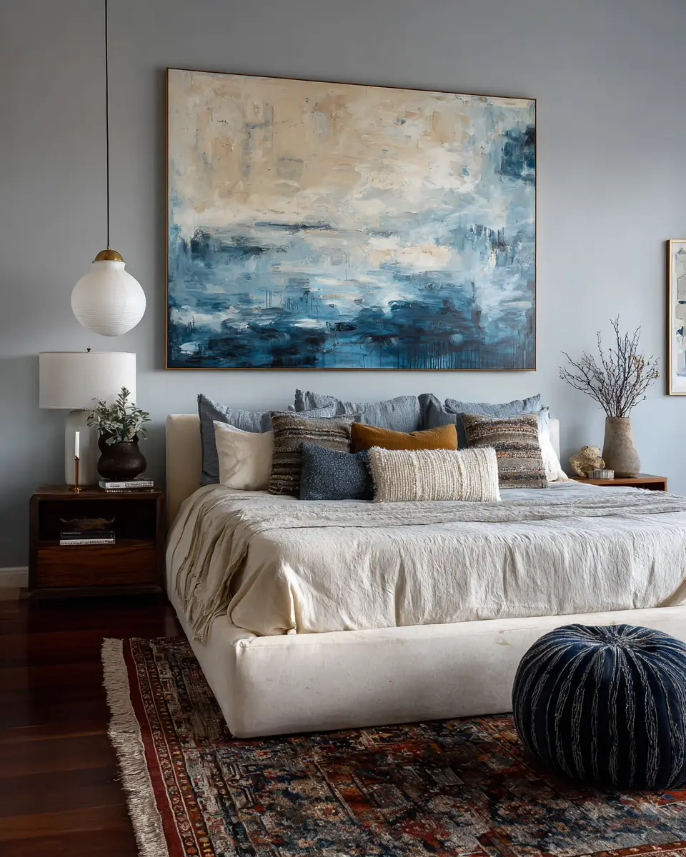 Calm Eclectic Bedroom Decor Ideas