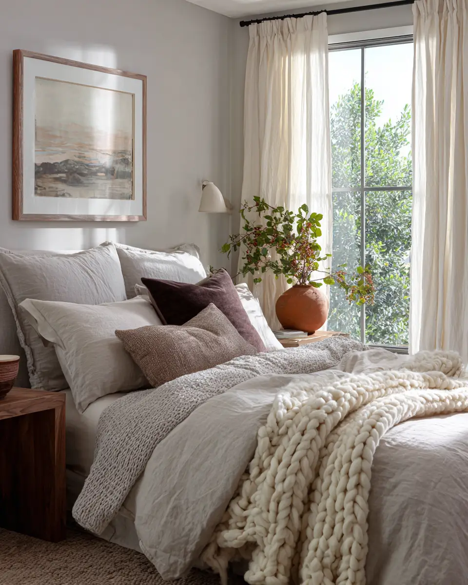 Calm Eclectic Bedroom Decor Ideas