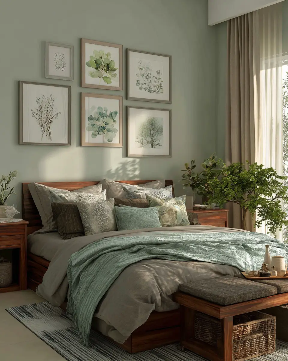 Calm Eclectic Bedroom Decor Ideas