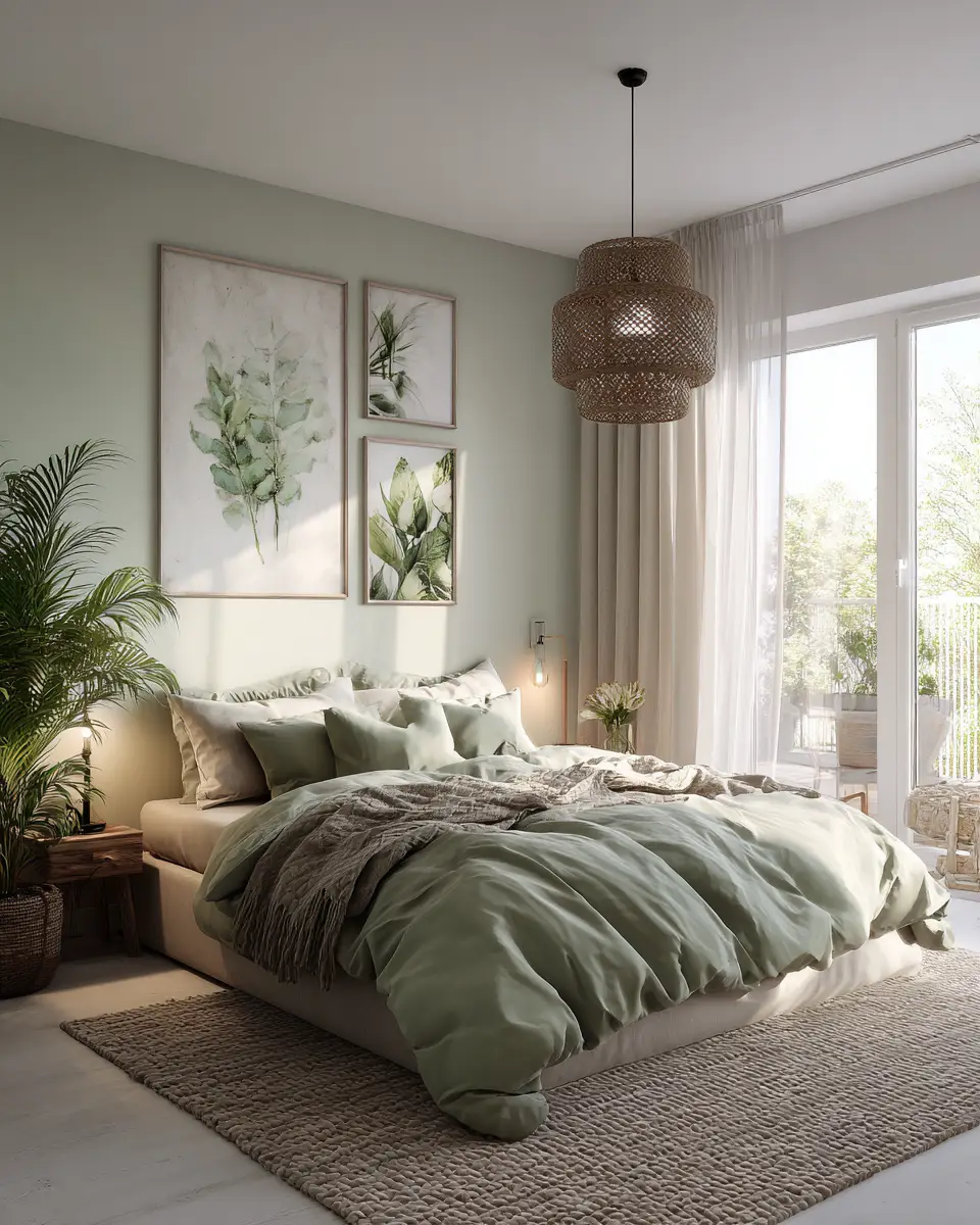 Calm Eclectic Bedroom Decor Ideas