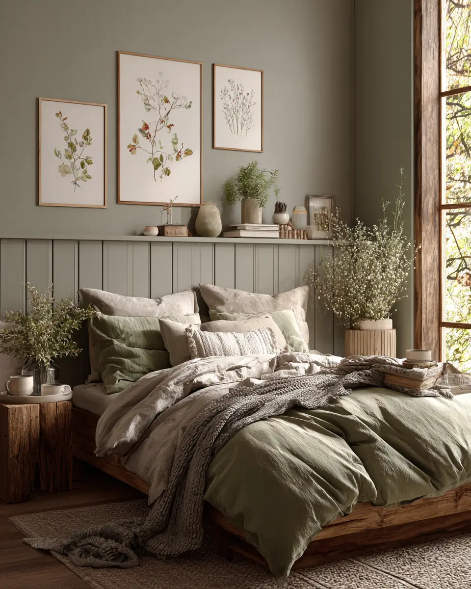 Calm Eclectic Bedroom Decor Ideas