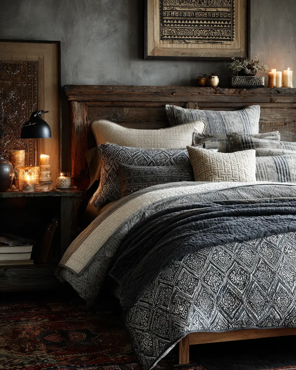 Calm Eclectic Bedroom Decor Ideas