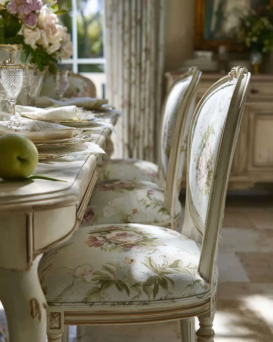 Calm French Country Dining Room Decor Ideas