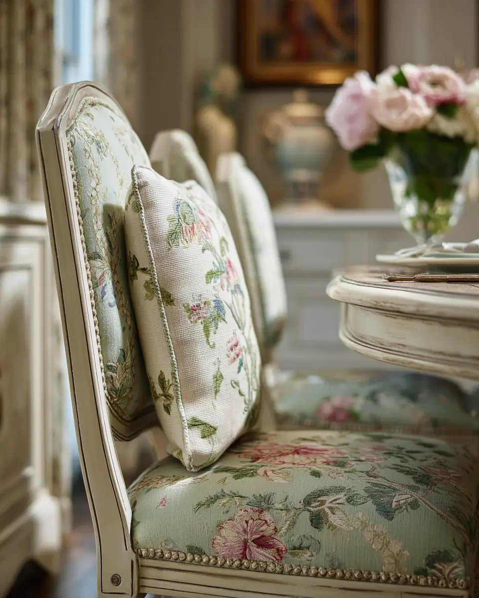 Calm French Country Dining Room Decor Ideas