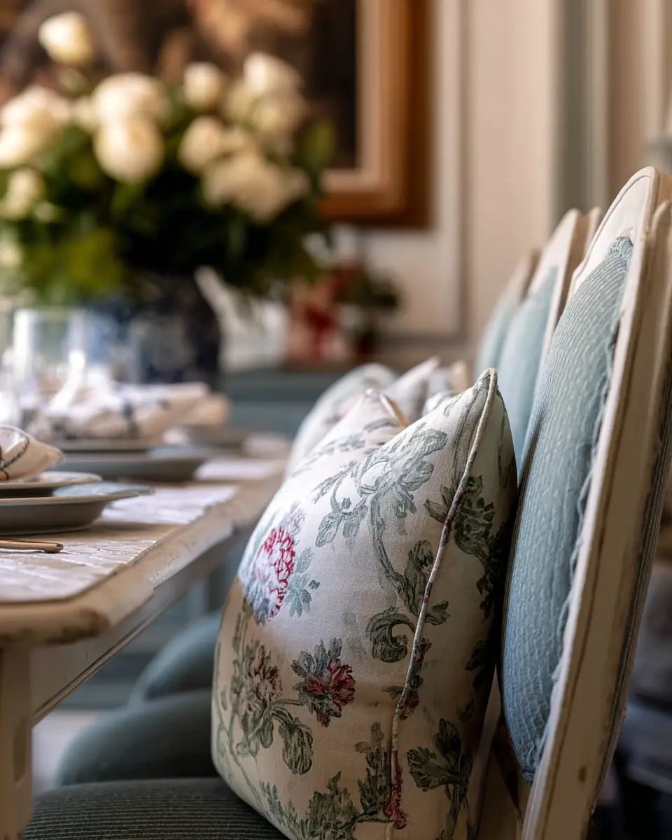 Calm French Country Dining Room Decor Ideas