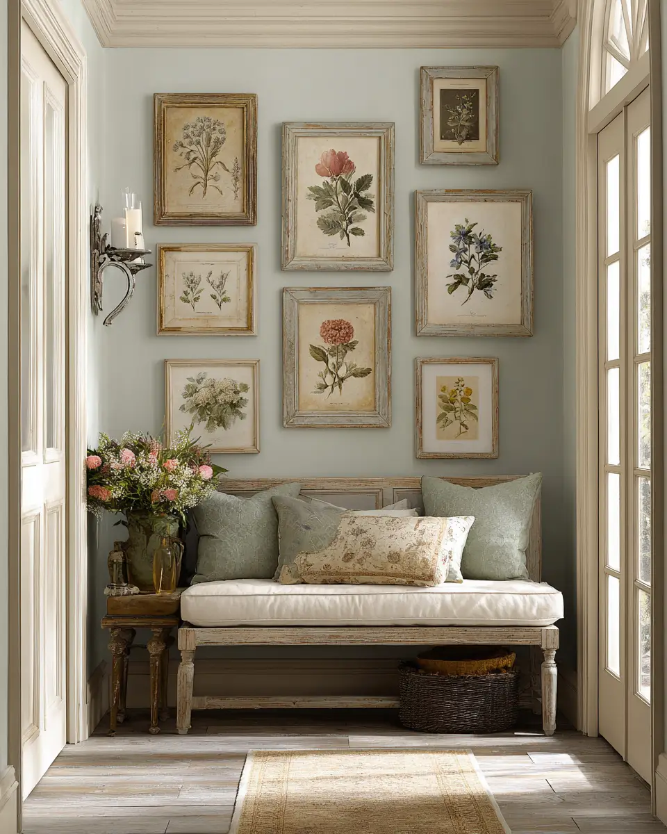 Calm French Country Entryway Decor Ideas