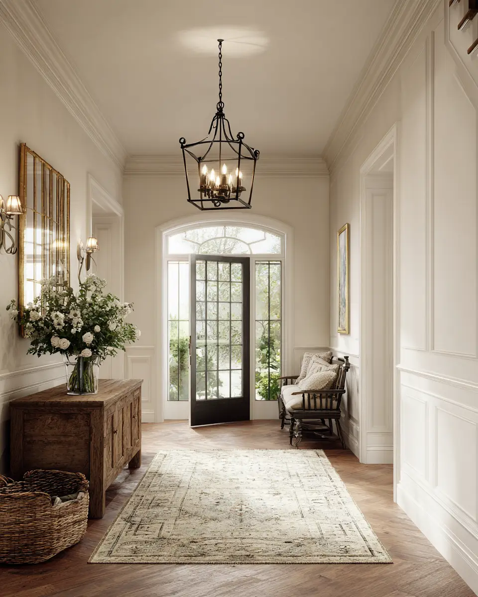 Calm French Country Entryway Decor Ideas