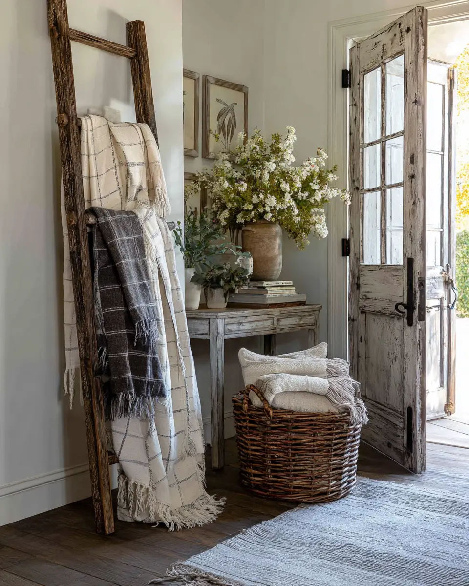 Calm French Country Entryway Decor Ideas