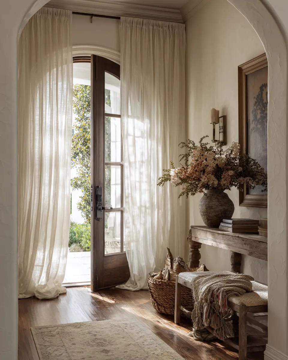 Calm French Country Entryway Decor Ideas