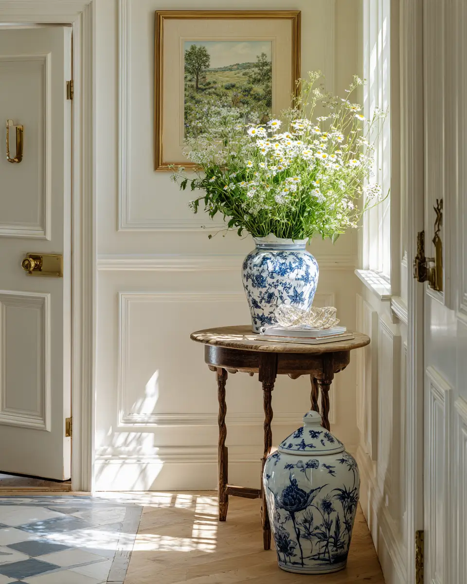 Calm French Country Entryway Decor Ideas
