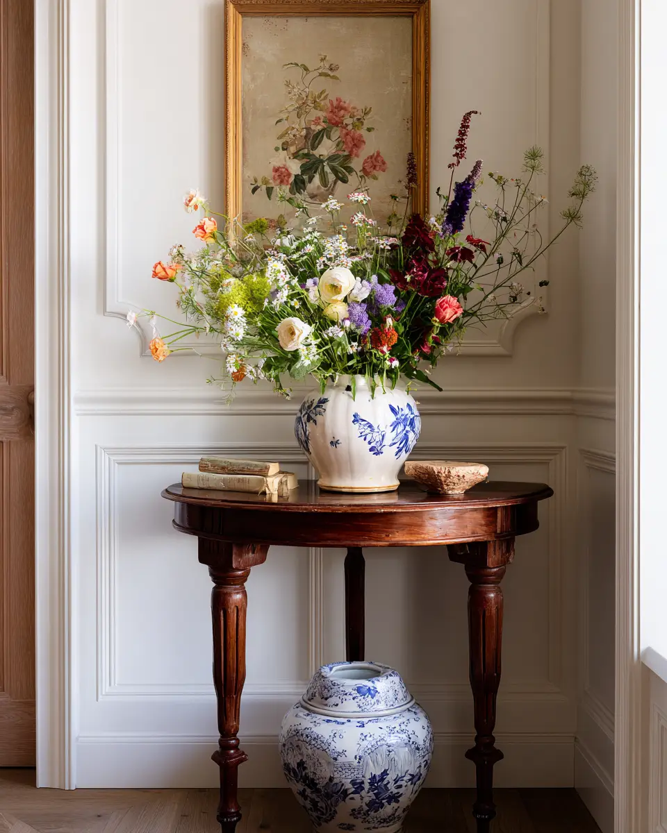Calm French Country Entryway Decor Ideas
