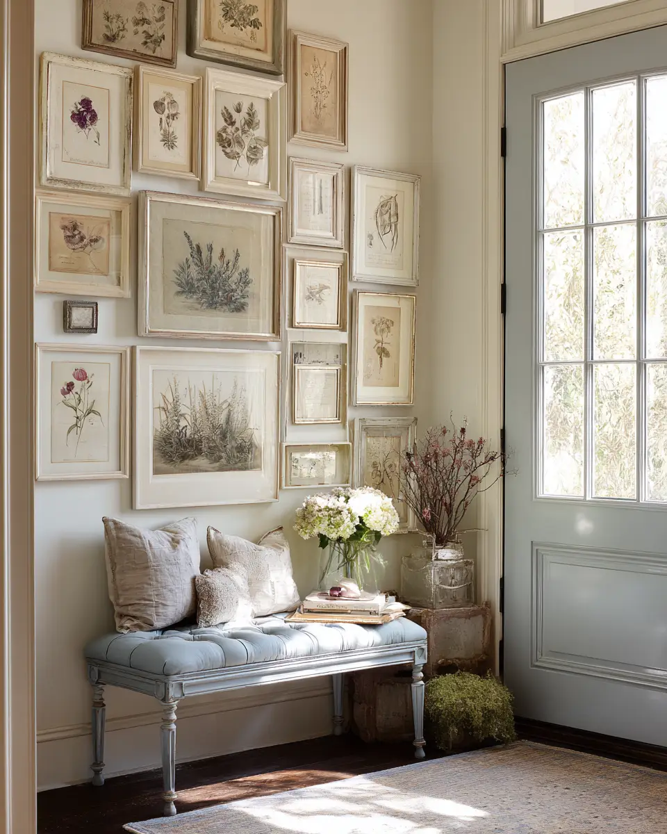 Calm French Country Entryway Decor Ideas