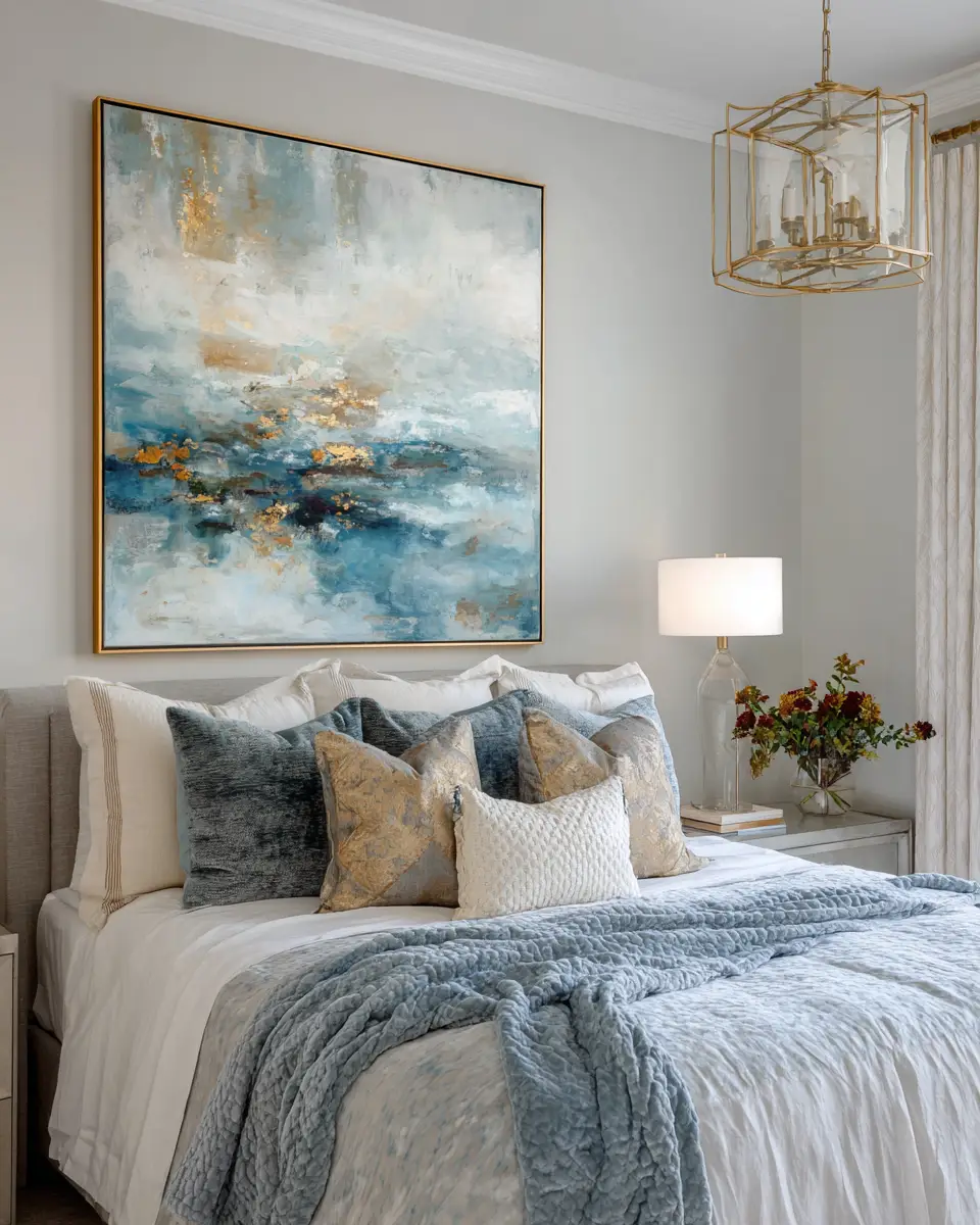 Calm Glam Bedroom Decor Ideas
