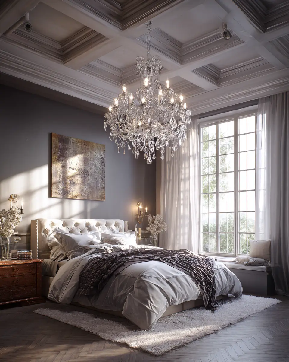 Calm Glam Bedroom Decor Ideas