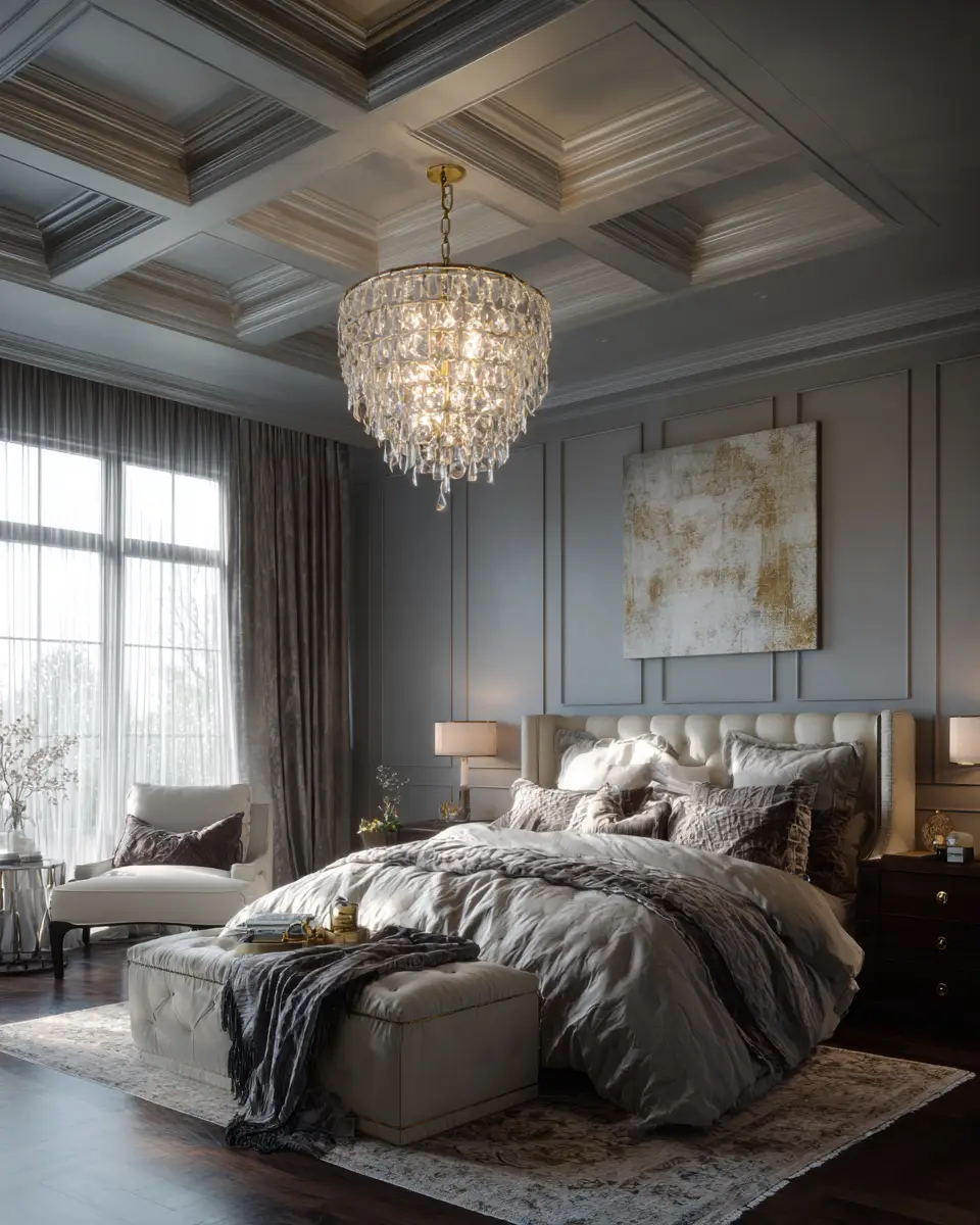 Calm Glam Bedroom Decor Ideas