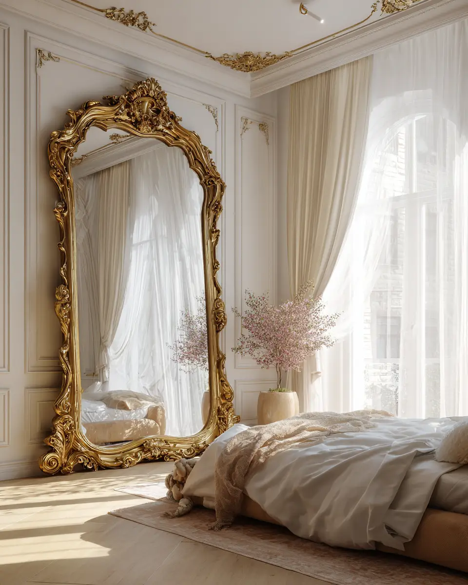 Calm Glam Bedroom Decor Ideas