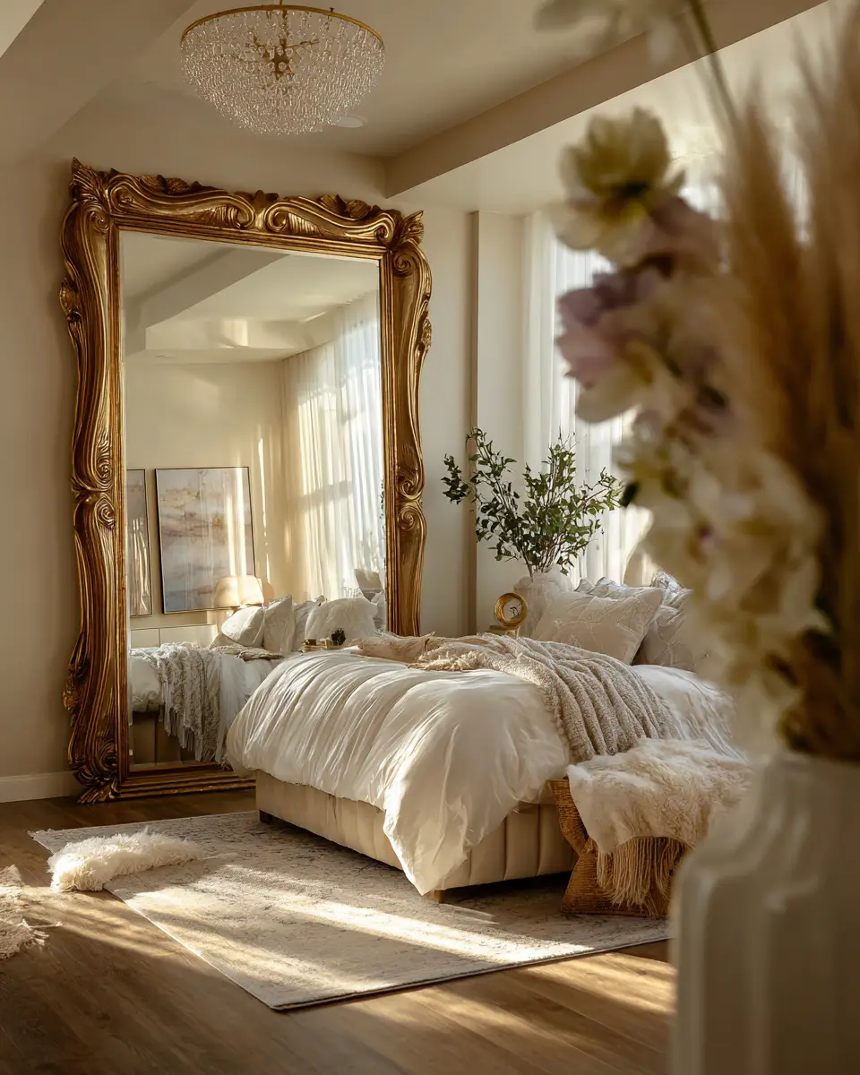 Calm Glam Bedroom Decor Ideas