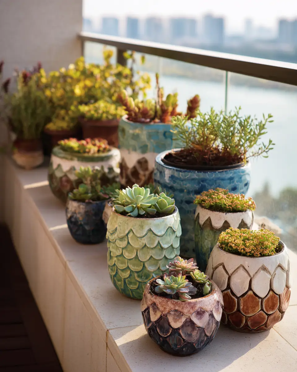 Calm Mediterranean Balcony Decor Ideas