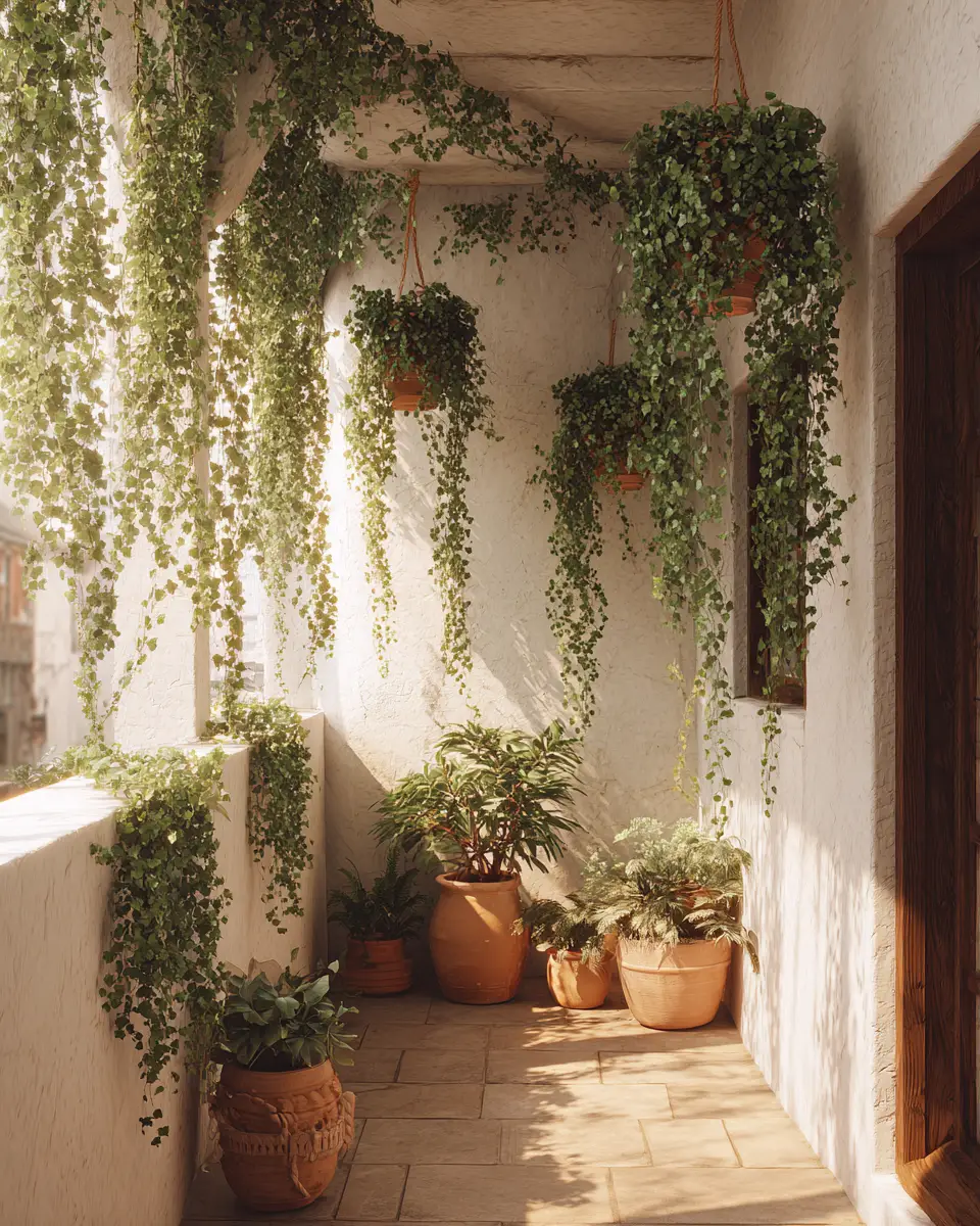 Calm Mediterranean Balcony Decor Ideas