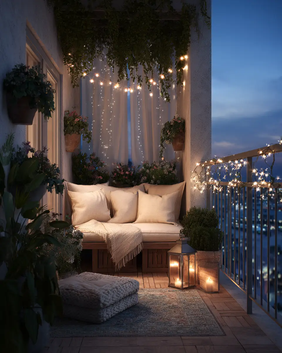 Calm Mediterranean Balcony Decor Ideas
