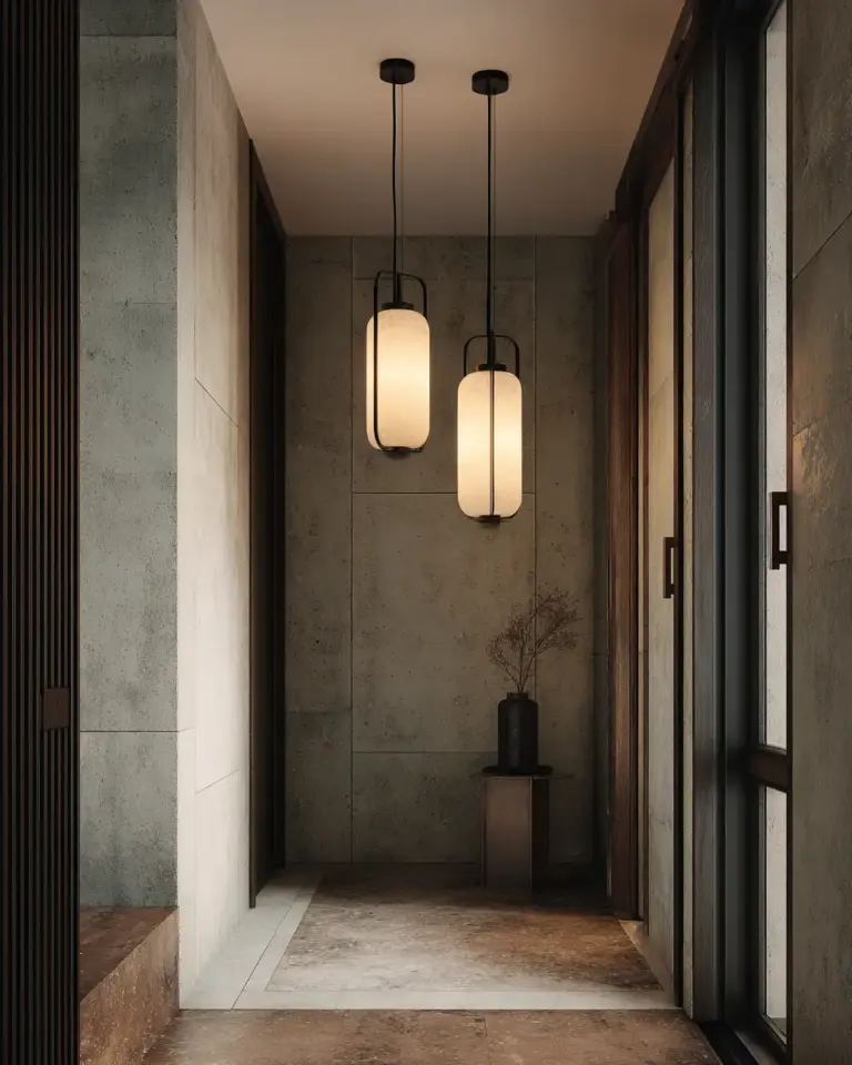 Calm Modern Entryway Decor Ideas - Featured