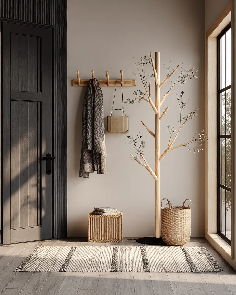 Calm Modern Entryway Decor Ideas