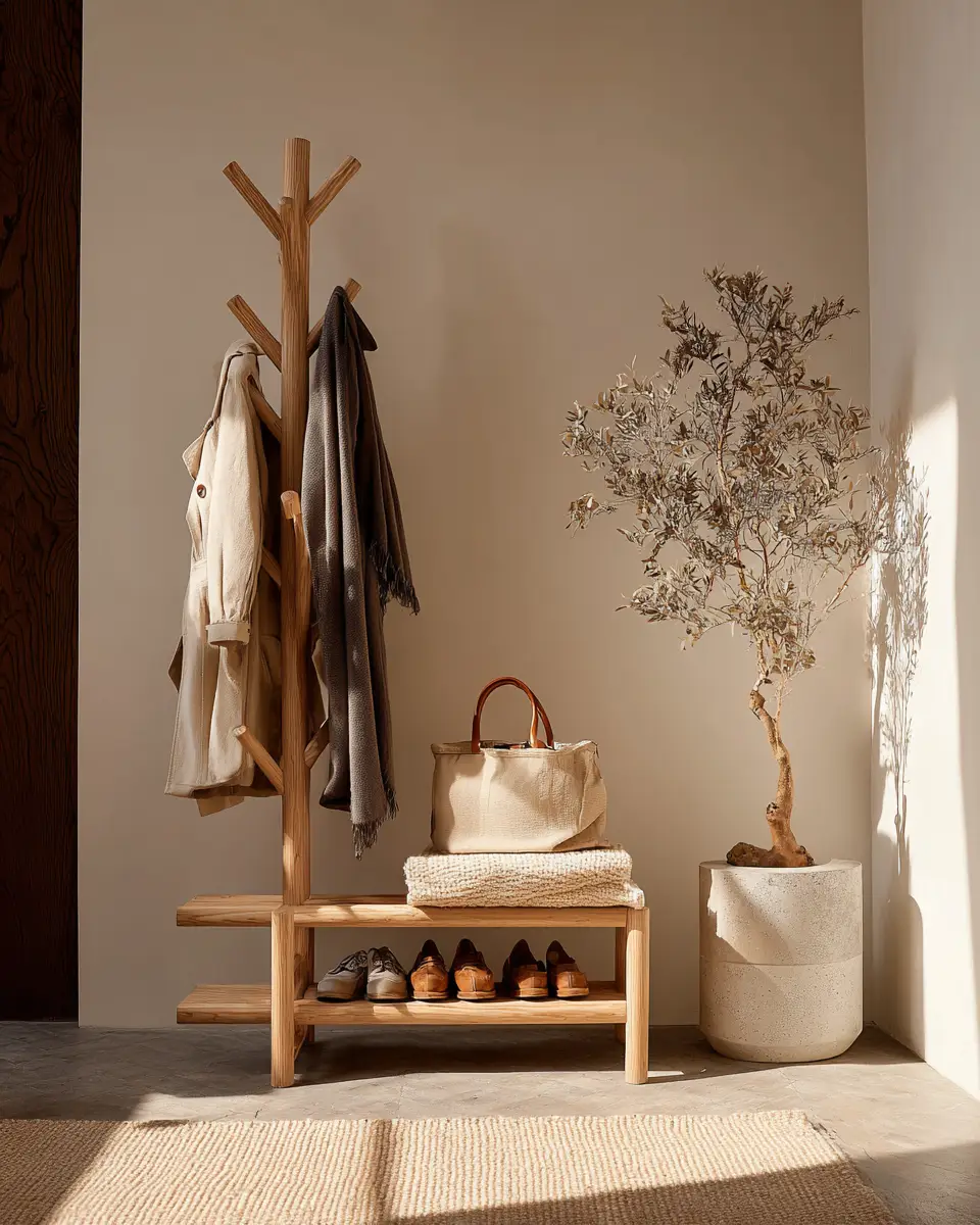 Calm Modern Entryway Decor Ideas