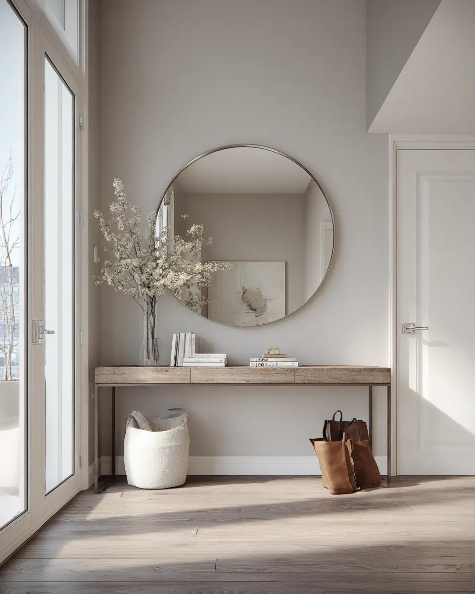 Calm Modern Entryway Decor Ideas